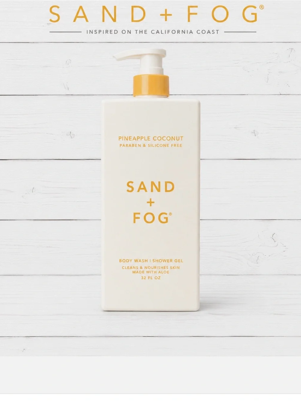 Sand + Fog Pineapple Coconut Cleanser - Jumbo size